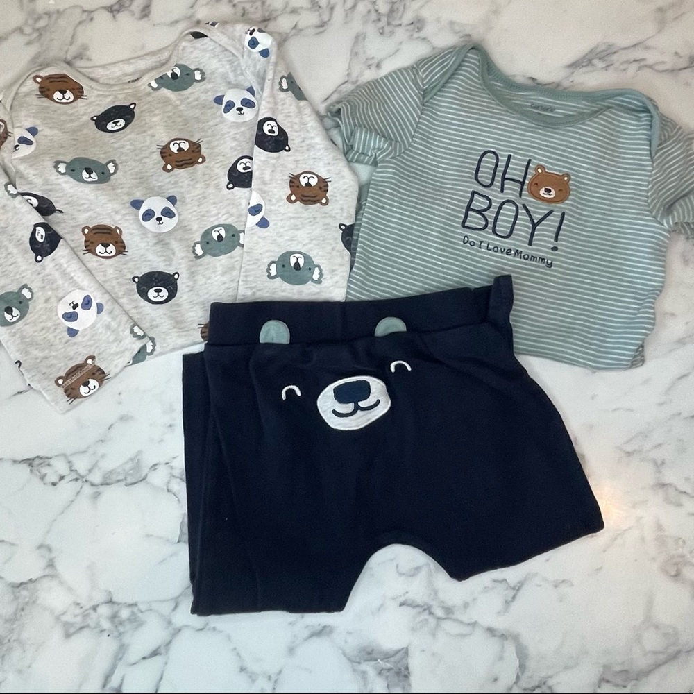 Carter’s 3-Piece Little Bear Character Set - 18 Months